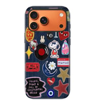 iPhone 17 Pro Velvet Kılıf Lansman İçi Kadife Temalı Desenli Silikon Young