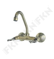 FKN Klasik Antik Lavabo Bataryası (Eskitme Altın)