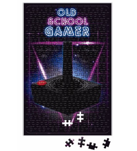 Old School Gamer Puzzle 240 Parça Yapboz