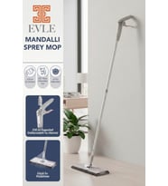 Lavine Mandallı Sprey Mop – Kompakt Gövdeli, Mikrofiber Bez Uyumlu (4XL Bez Destekli) (Çok Renkli)