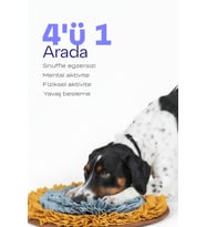 Vantuzlu Snuffle Mat  Snuffle ve Yalama Egzersizi Bir Arada!