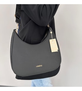Armine Bayan Çanta Siyah Düz AR38701