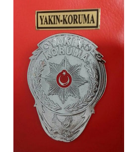 YAKIN KORUMA-CÜZDAN ROZETİ (METAL) SATINAL-SADECE,YAKIN KORUMA KIMLIK KARTLI PERSONELE SATILIR.-SIVILE SATILMAZ