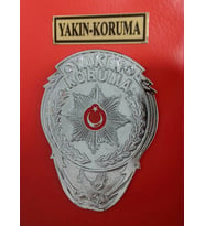 YAKIN KORUMA-CÜZDAN ROZETİ (METAL) SATINAL-SADECE,YAKIN KORUMA KIMLIK KARTLI PERSONELE SATILIR.-SIVILE SATILMAZ