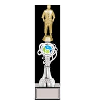 ODAK KUPA - Figürlü Kupalar - Judo / Karate Figürlü Kupalar FG-034 B - 37 cm