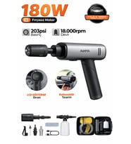 Auhma ACR-09 Şarjlı Basınçlı Yıkama Makinesi - 180W Katlanabilir Oto Yıkama Tabancası