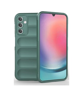 Samsung A36 Kılıf Optimum Silikon - Koyu Yeşil