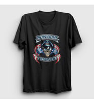 Presmono Unisex Siyah Forever Bon Jovi T-Shirt 20085tt