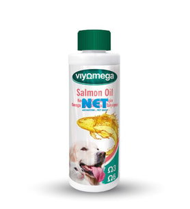 Bio PetActive Optibiomega Salmon Oil 250 ml. Omega 3 Omega 6 Skt:06/2028