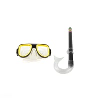 Şnorkel Maske Şnorkel Set Siyah