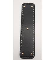 Angel Çanta Aksesuar Suni Deri Siyah Renk 40X10 cm Dikdörtgen Çanta Tabanı Light Gold Aparatlı