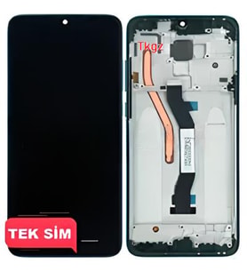 Tkgz - Xiaomi Redmi NOTE 8 PRO Uyumlu Lcd Ekran Dokunmatik -A- Kalite ÇITALI YEŞİL