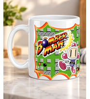 Super Mario Bros Kupa Bardak Retro Mario Temalı Gamerlara Hediye 330 ml Porselen