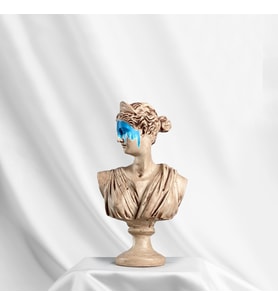 Artemis 'Beach' Dekoratif Heykel, Pop Art Roma Yunan Heykelleri