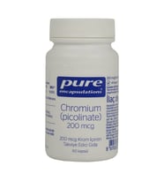 Pure Encapsulations Chromium Picolinate 200 Mcg 60 Kapsül