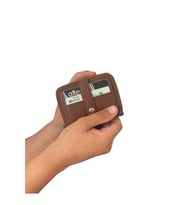 Premium Serisi Lüks Deri Yatay Fermuarlı Spor Erkek Cüzdanı (Çok Renkli)