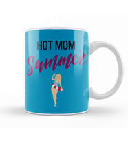 Hot Mom Summer Kupa Bardak Porselen