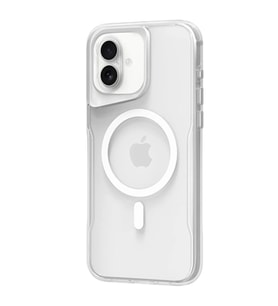 iPhone 16 Plus Kılıf Pc Poso Magsafe Kapak - Şeffaf