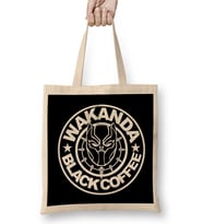 Avengers - Wakanda Coffee Bez Çanta Uzun Saplı