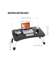 Çocuk ve yetişkinler için çok amaçlı ergonomik çalışma sehpası