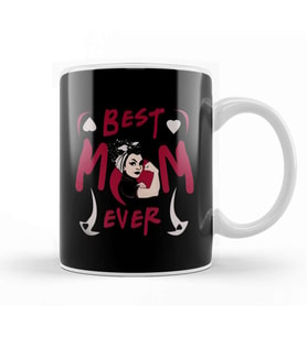 Best Mom Ever Gifts Anneler Günü 06 Kupa Bardak Porselen
