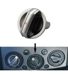 Ford Ranger Kalorifer Kademe Ayar Düğmesi Orta [1 Adet] 2006-2008