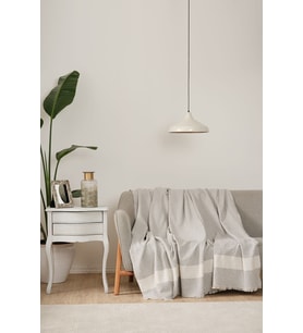 Karaca Home Wilma Gri Koltuk Örtüsü 170 x 210 Cm