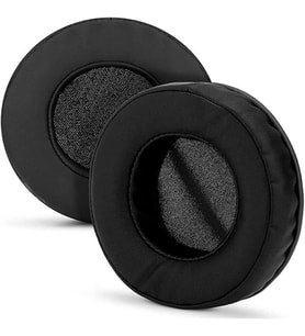 Lexroo Gaming Kulaklık Süngeri 100mm Universal Yuvarlak Kulaklık Pedi 10cm Uyumlu Hafızalı Kulaklık