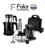 Fakir Black Rose 4 lü Elektronik Çeyiz Paketi
