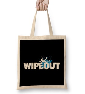 Wipeout Splash Logo Bez Çanta Uzun Saplı
