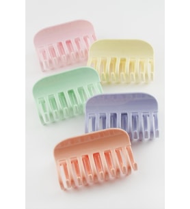 Renkli Düz Mandal Toka 10 cm