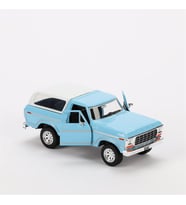 Motormax 1:24 1978 Ford Bronco Diecast Model Araba Mavi