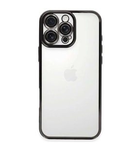 İphone 16 Pro Kılıf Razer Lensli Silikon - Siyah