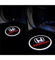 Honda 2 Araçlar İçin Mesafe Sensörlü  Fotoselli Pilli Yapıştırmalı Kapı Altı Led Logo