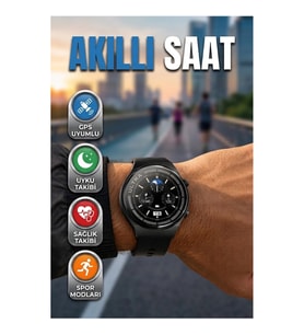 2025 Model Akıllı Saat – GPS Uyumlu Uyku ve Aktivite Takibi