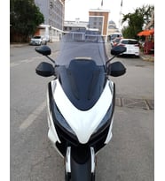 MOTOCAM Zontes 350 E Ön Cam 2022-2023 Model 70cm Füme Renkli 4mm
