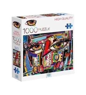 Soyut Yüz Puzzle 1000