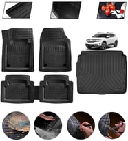 Citroen C5 Aircross Alt Kısım 2017-2025 Uyumlu Paspas Araca Özel Bagaj Havuzu MBS Siyah