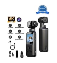 4k Ultra Hd 270° Döndürülebilir Su Geçirmez Wifi Vlog Spor Ve Aksiyon Kamerası