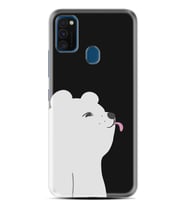 Samsung M21 M22 M23 M30 M31S M32 Kılıf Desenli Silikon Panda Sevimli 1738