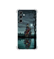 PrintiFy Samsung Galaxy S23fe ile Uyumlu Simya Serisi Gölge Ve Cam Tasarımlı Uv Baskılı Köşe Korumalı Antişok Kılıf