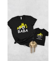 İnşaat Araçları Baba Oğul Kız (TEK ÜRÜN FİYATIDIR KOMBİN YAPMAK İÇİN EN AZ 2 ADET SEPETE EKLEYİNİZ)