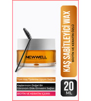 New Well Kaş Sabitleyici Wax (20 gr)
