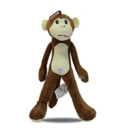 Oyun Arkadaşım Sevimli Peluş Maymun 35 cm (Kahverengi)