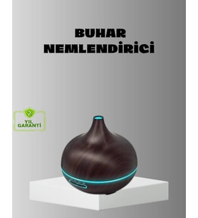 Aromaterapi Difüzörü 550 ml Ultrasonik Nemlendirici Otomatik Kapanma Özellikli