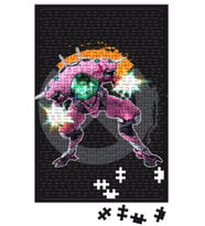 Overwatch One Fanart D Va Puzzle 240 Parça Yapboz