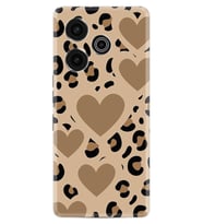 Pova 6 Pro (LI9) Kılıf Boutique Baskılı Resimli Leopar Kalp Pcode -068