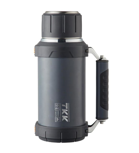 TKK Çelik Termos 2000Ml Gri