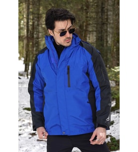 Fiyort FY 162 Sogne 3'ü 1 Arada Su Geçirmez Mont Çıkarılabilir Polar Astarlı, Nefes Alabilen Outdoor