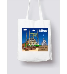 Edirne Tasarımlı Bez Çanta